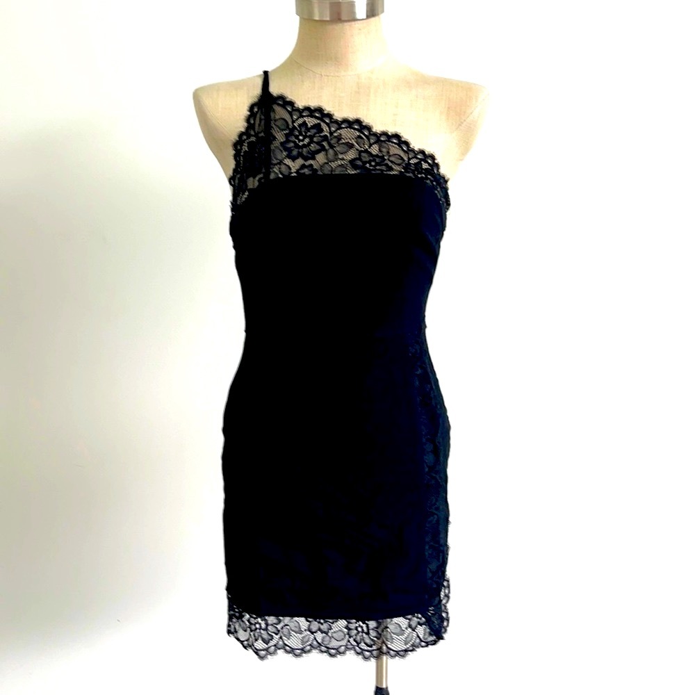 New, Free People black Mini Dress